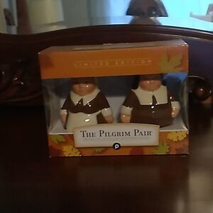 Pilgrim Salt and Pepper Shakers